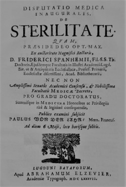 4- Von der Lahr - Disputatie Sterilitate